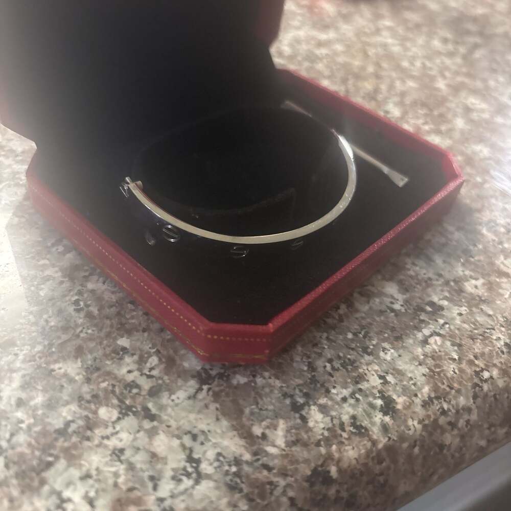Cartier Love Bracelet White Gold